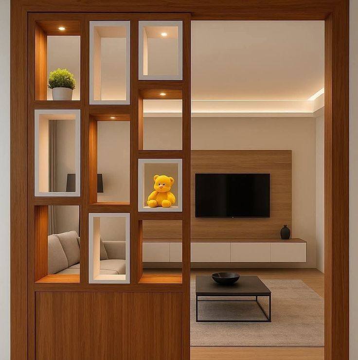 Modular TV unit interior design 😭 video #challenges #tarending post # ...