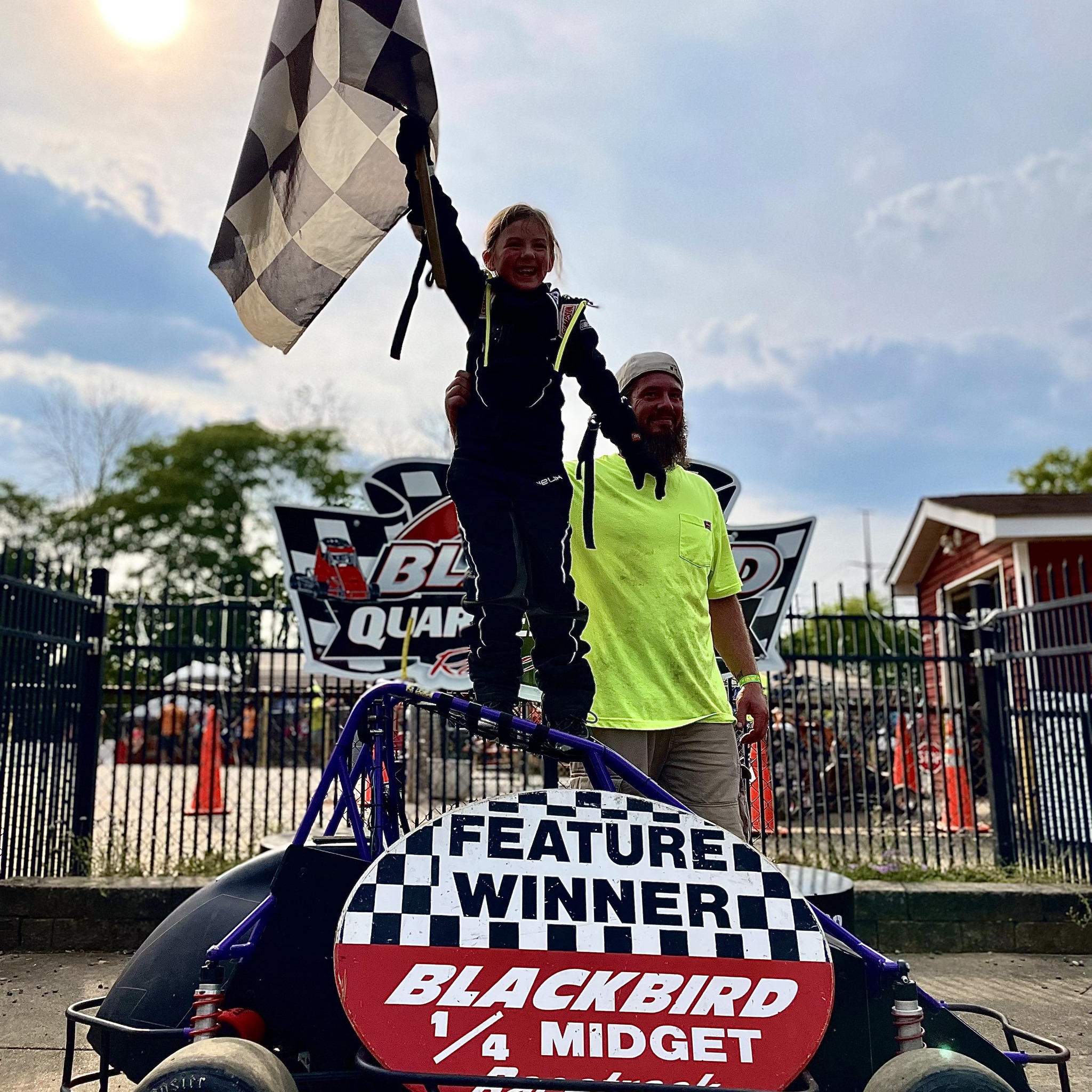 Hot laps. Josh Forry will start 4th in the 2nd heat. | Forry Motorsports