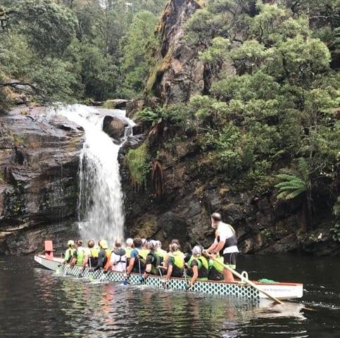 ☀️ Training done, sun’s out and the boat is loaded! 🐉💪 All set and ...