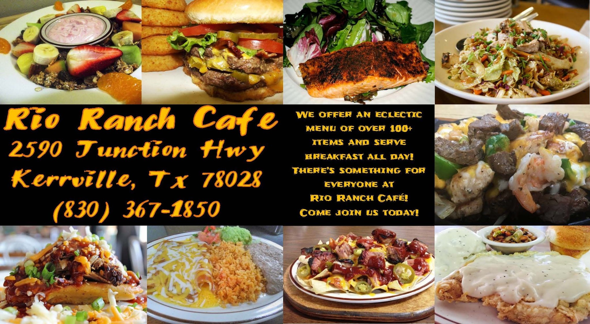 Rio Ranch Cafe Kerrville Tx | Kerrville TX