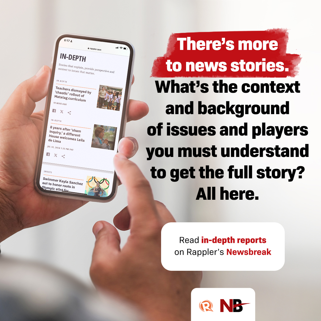 Rappler - MORE THAN JUST STRAIGHT NEWS Newsbreak,...