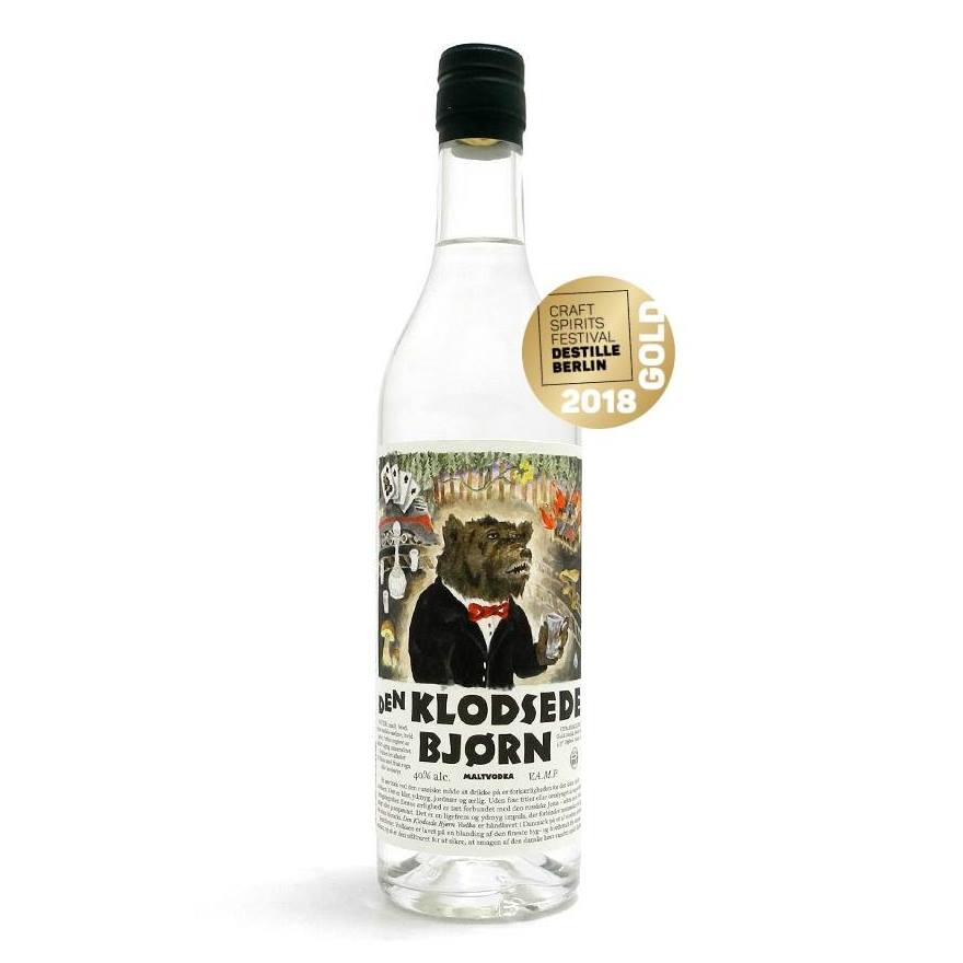 Den Klodsede Bjørn Vodka | Copenhagen