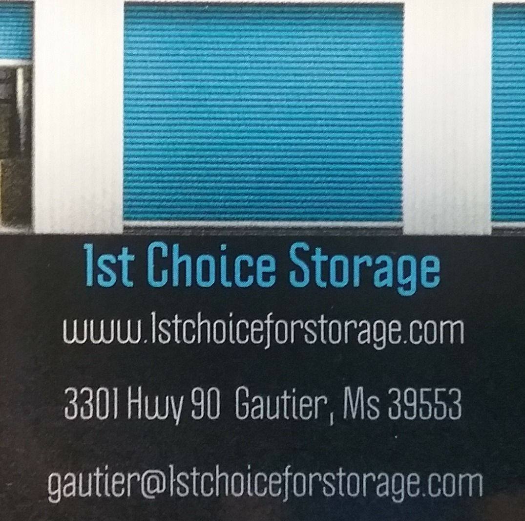 1st Choice Storage-Gautier | Gautier MS