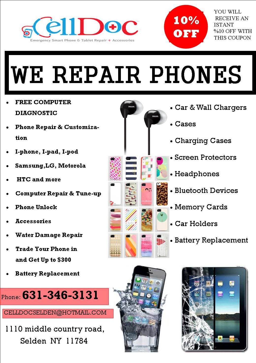 Cell Doc - Selden - Phone & Tablet Repair | Selden NY