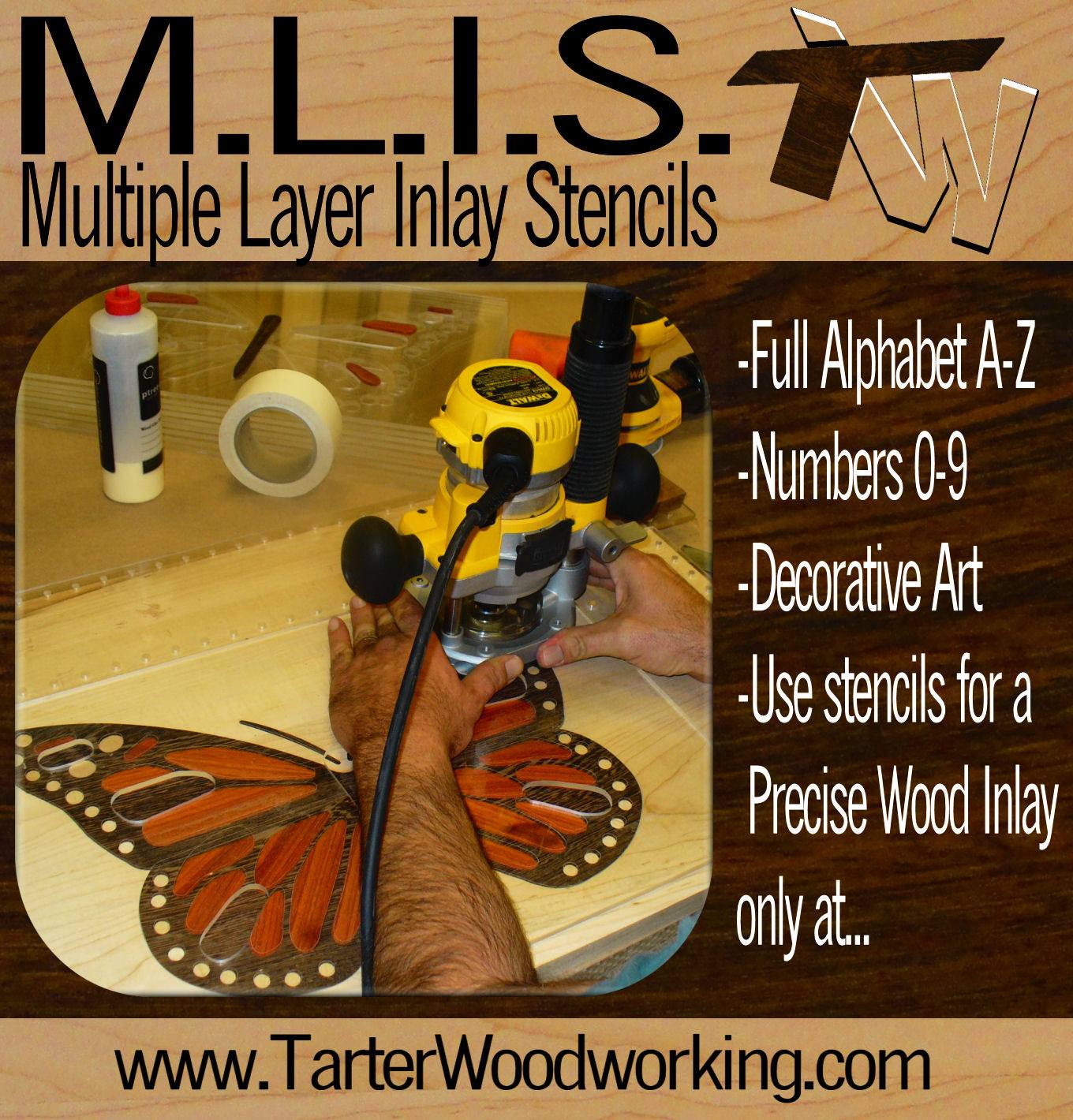 Multiple Layer Inlay Stencils