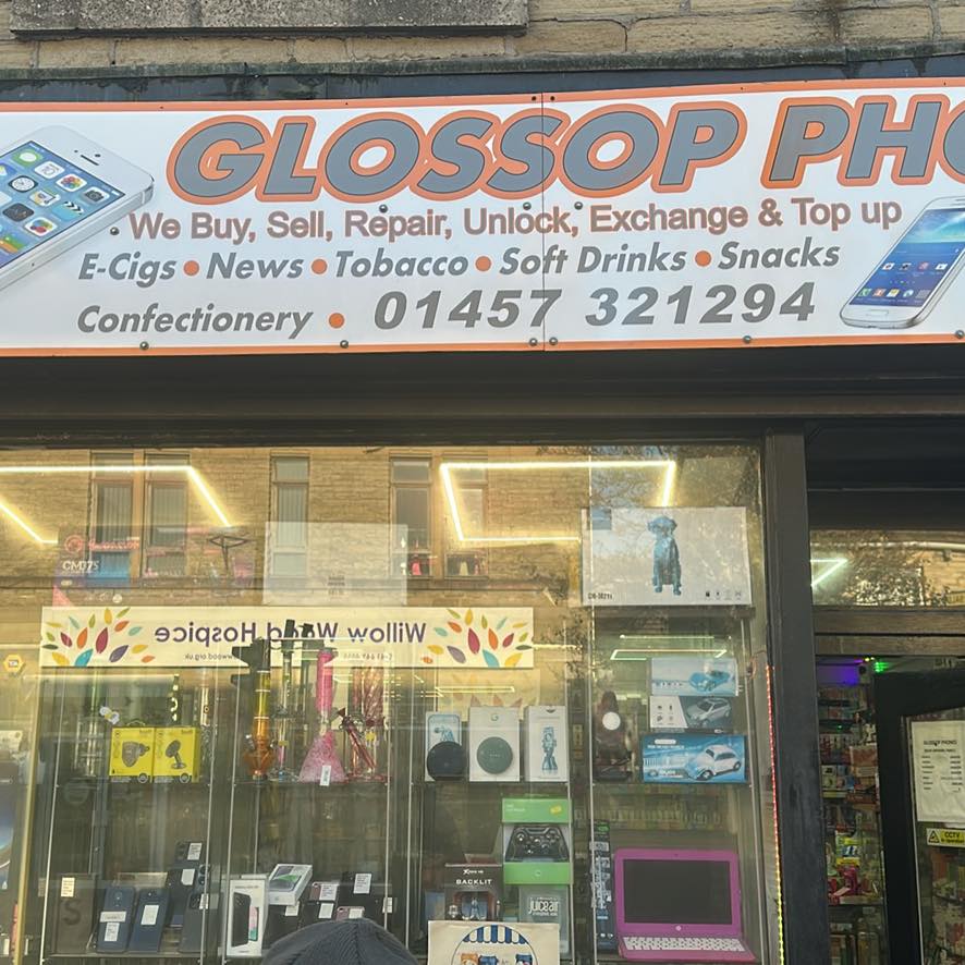 vape shops glossop Glossop Phones and vapes