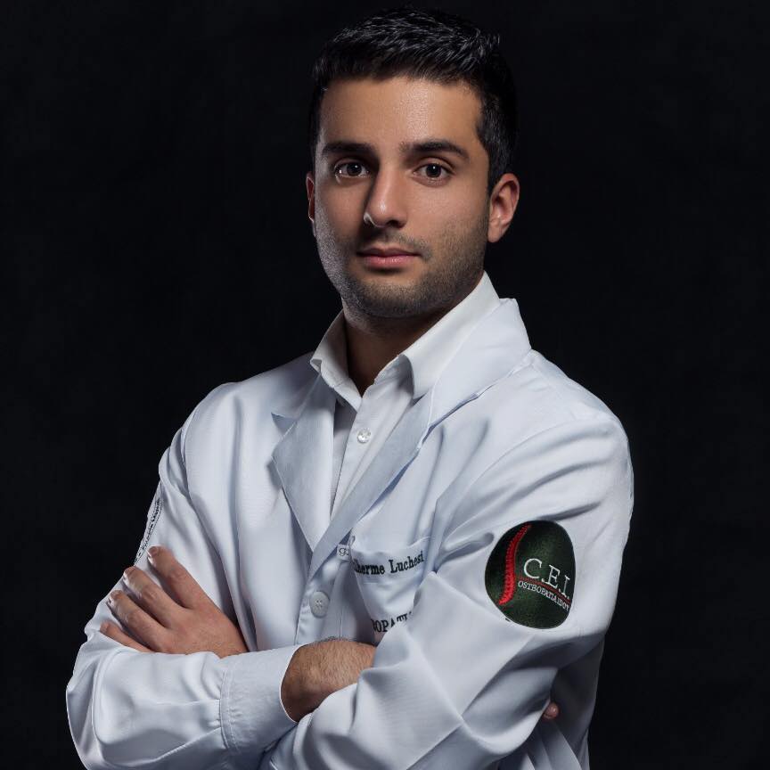 Dr. Guilherme Luchesi, Osteopata D.O MRO BR, MSc | Presidente Prudente SP