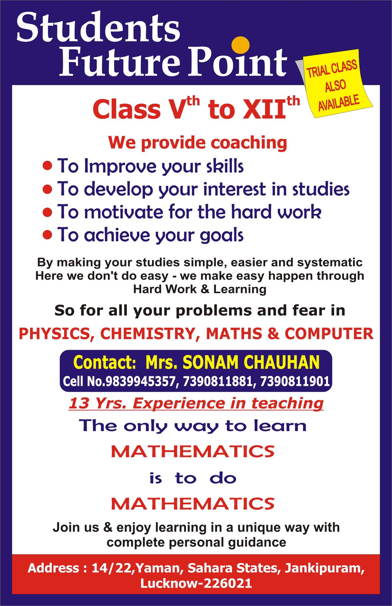 Students Future Point | Lucknow
