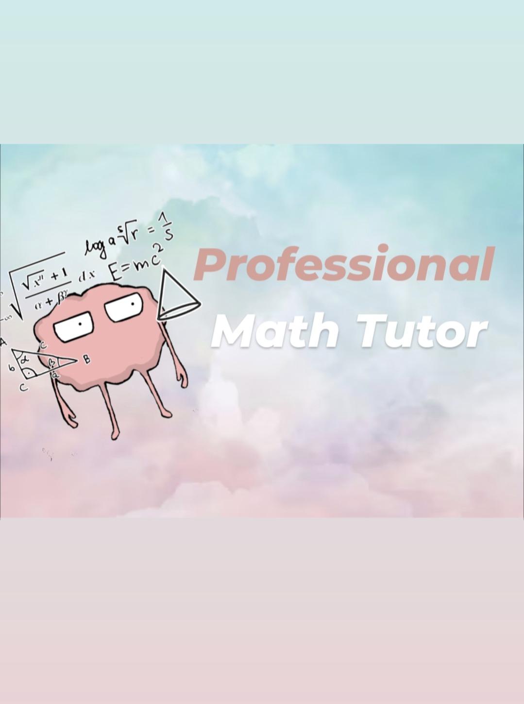 Online West Island Math Tutor / Tuteur en mathématique