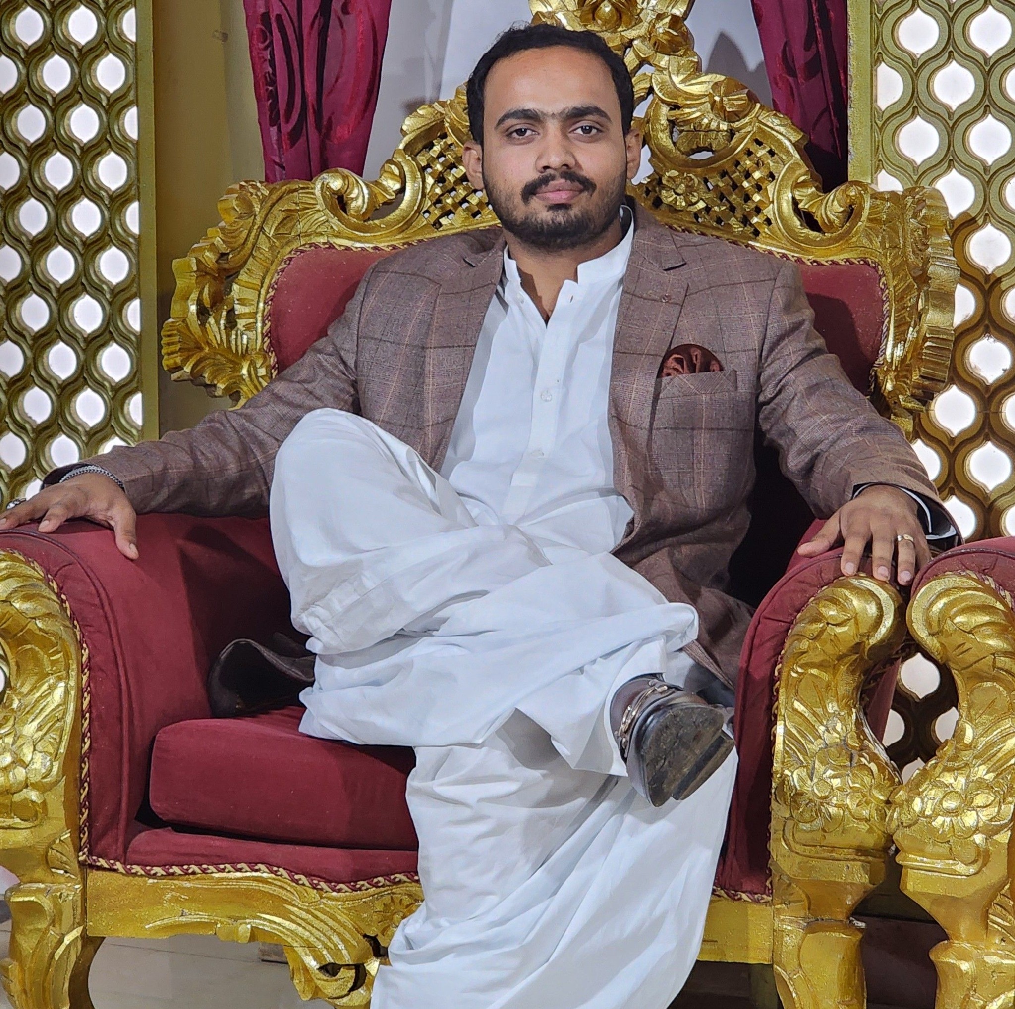 With Mir Zahid Talpur Saab & Chacho Muhammad Afzal & Mir Yaseen & Mir ...