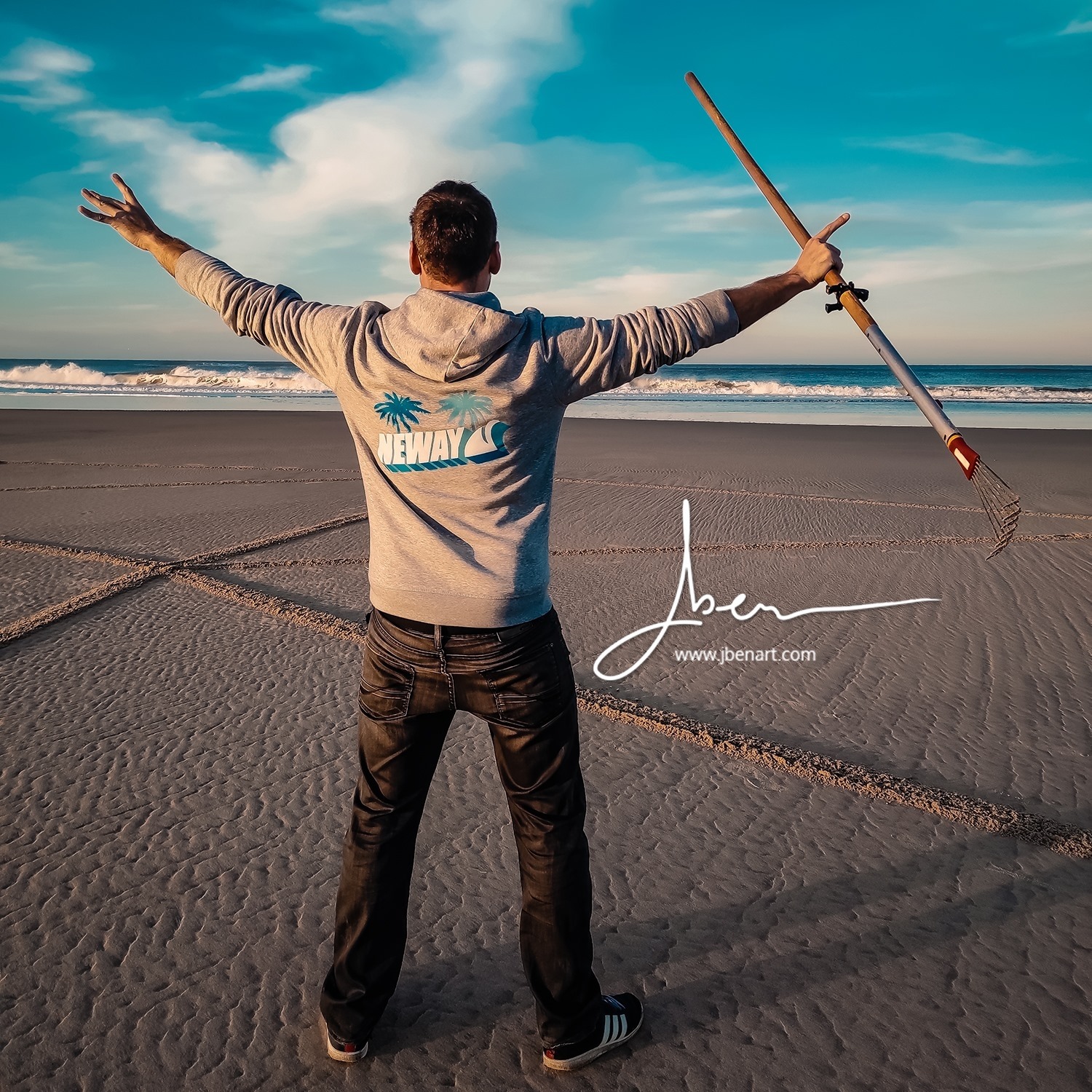 Jben beach art