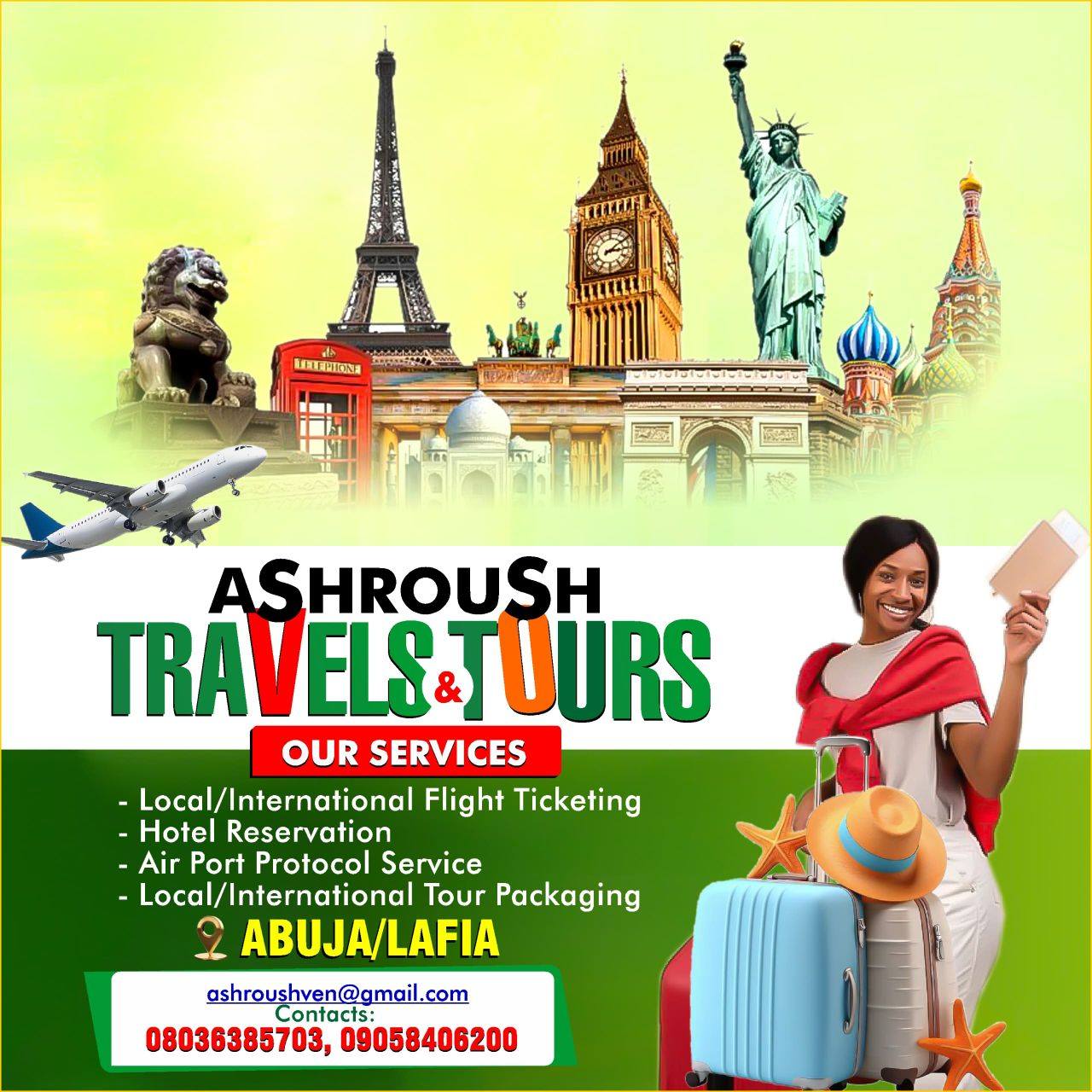 Ashroush-Ven FoodExport, Travel and Tours