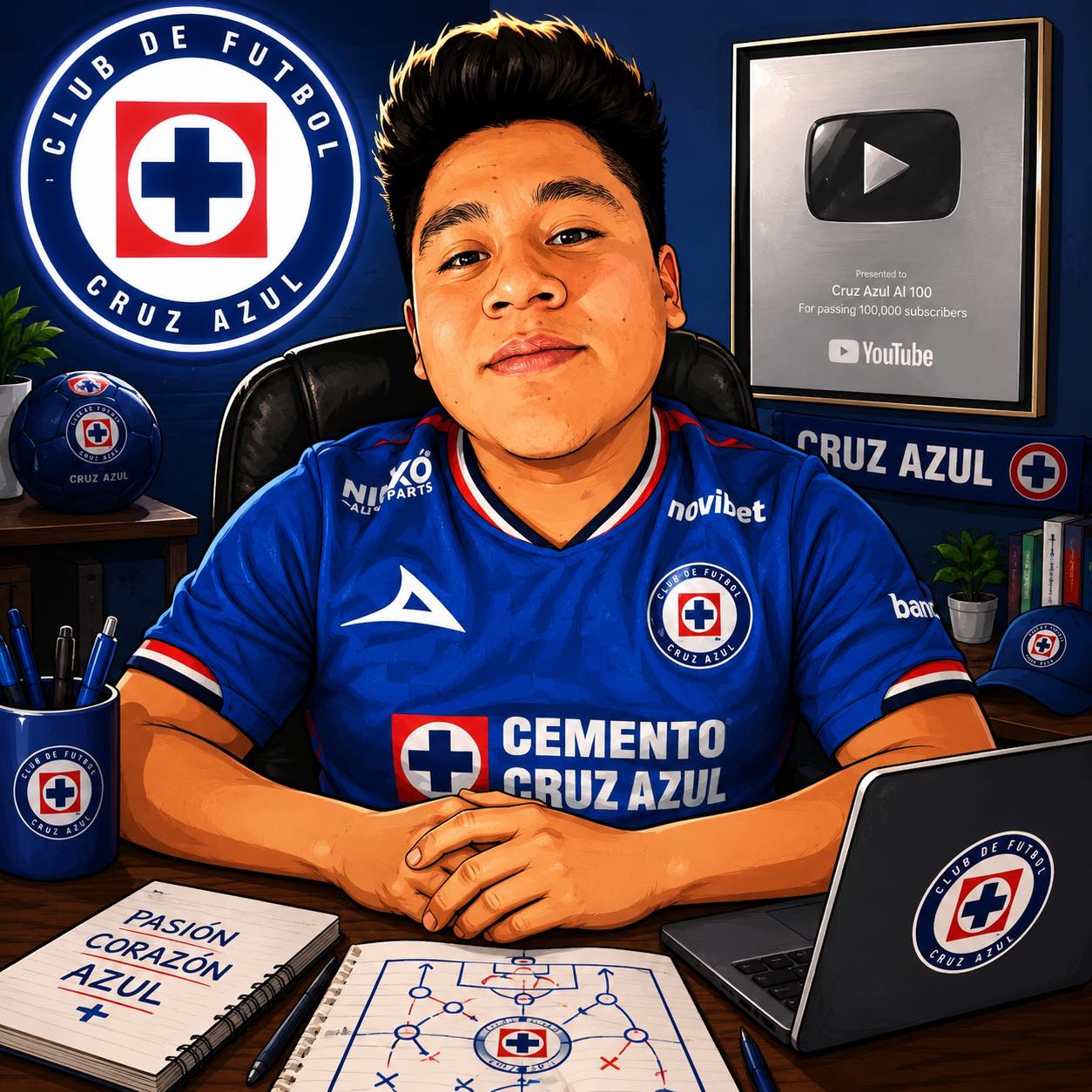 Afición Azul Tagui