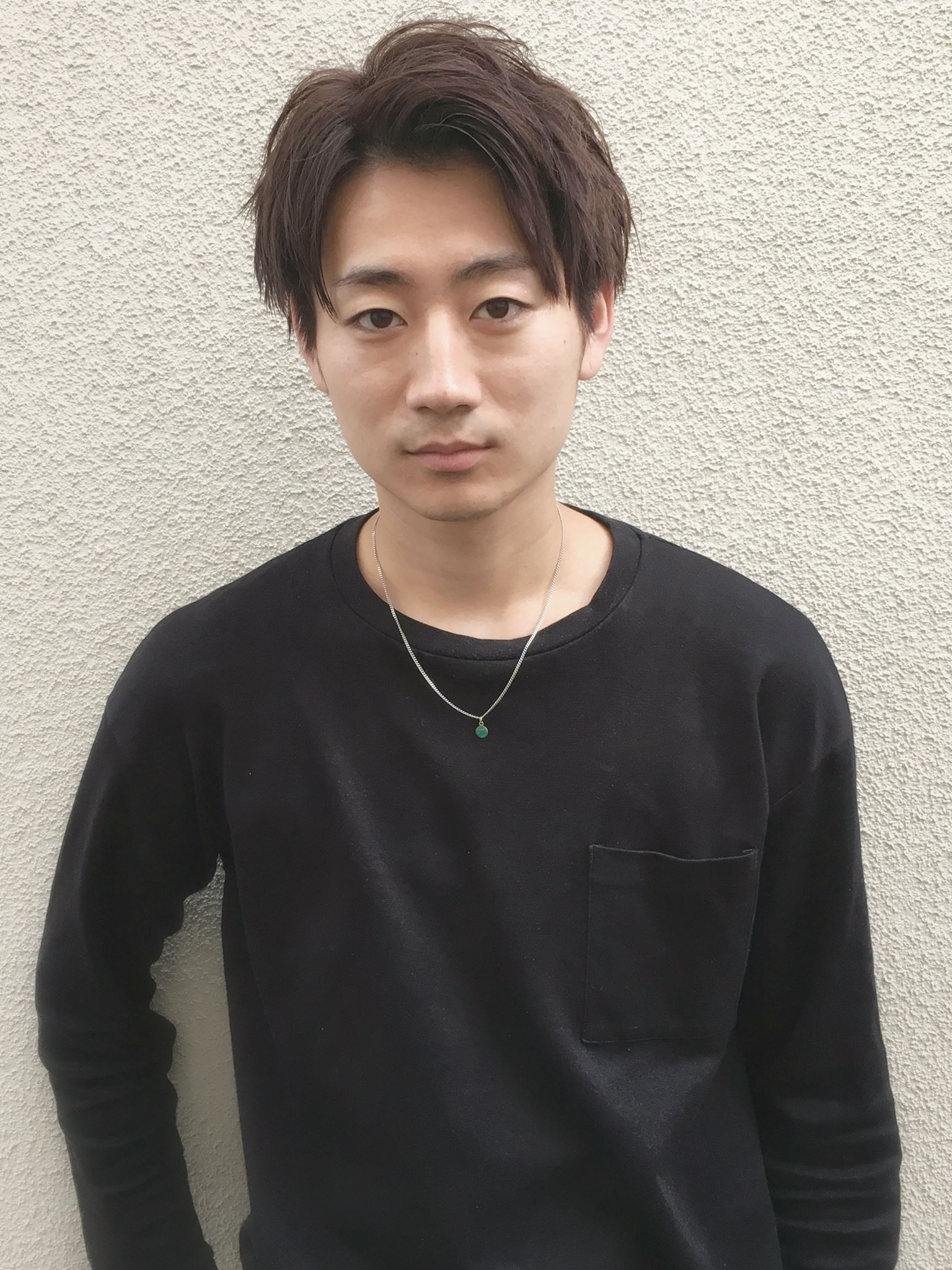 Acqua青山泓田崇 長め前髪 かきあげバングの方