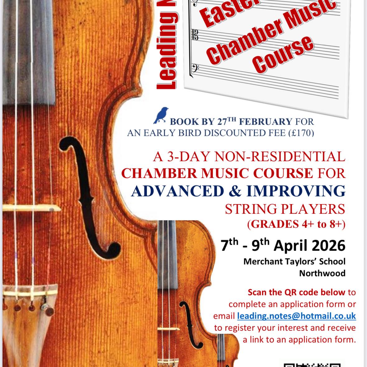 Leading Notes Courses and Concerts