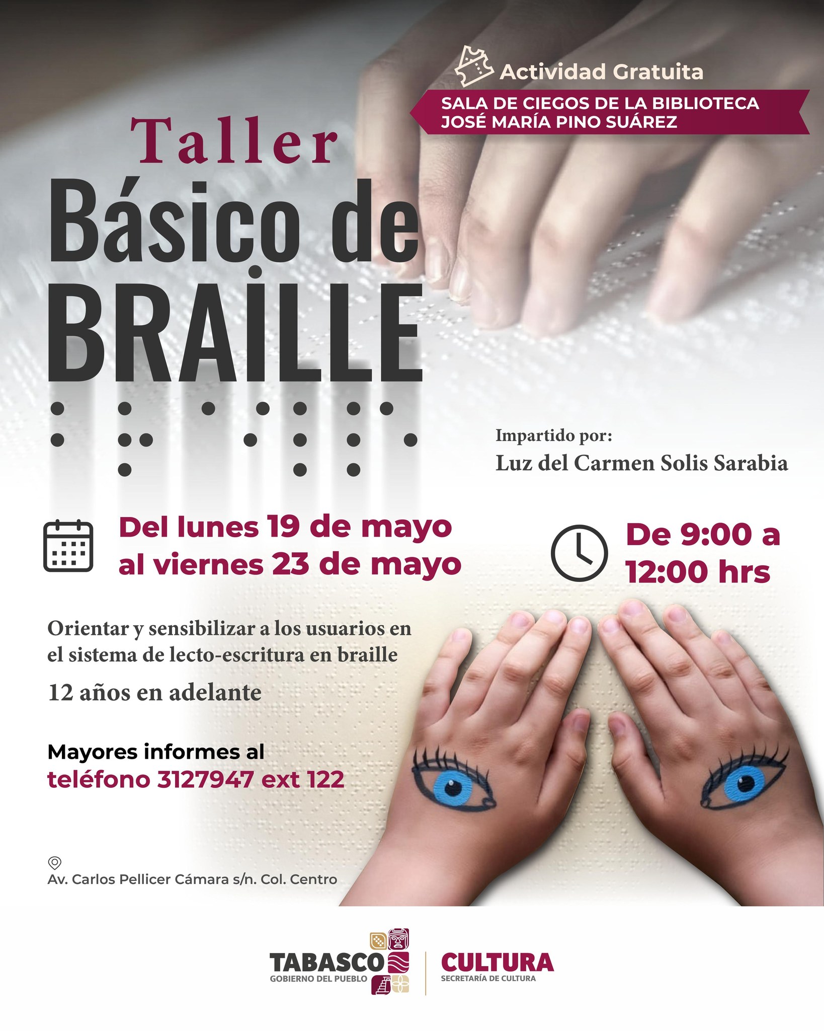 Cultura - Aprende a leer y escribir en Braille en nuestro Taller Básico ...