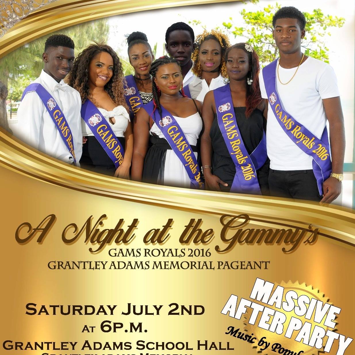 Grantley Adams Memorial Pageant - GAMS Royals 2016 | Bridgetown