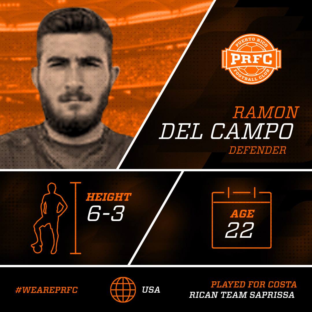 Welcome to the team Ramon Del... - Puerto Rico Football Club | Facebook