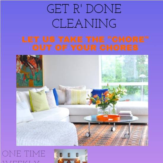 GET R' DONE Cleaning | Markham TX