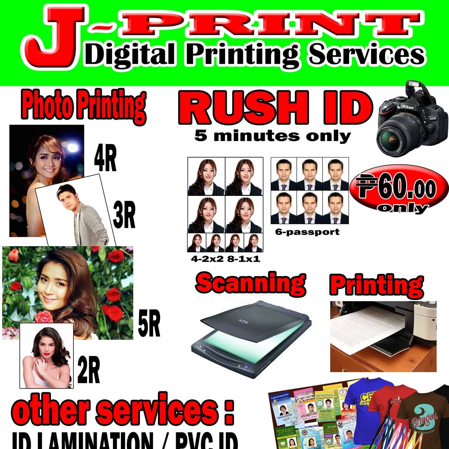J-Print Digital Printing Services | Ilog
