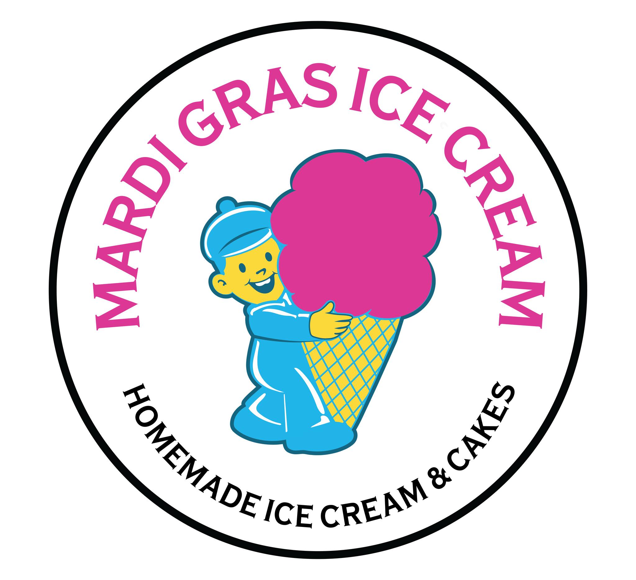 Mardi Gras Homemade Ice Cream | Columbus OH
