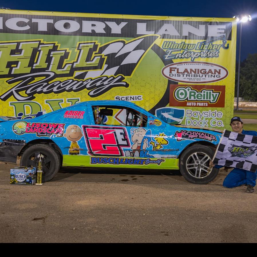 Chase Ertel won his FIRST EVER Track Championship tonight at The Hill ...
