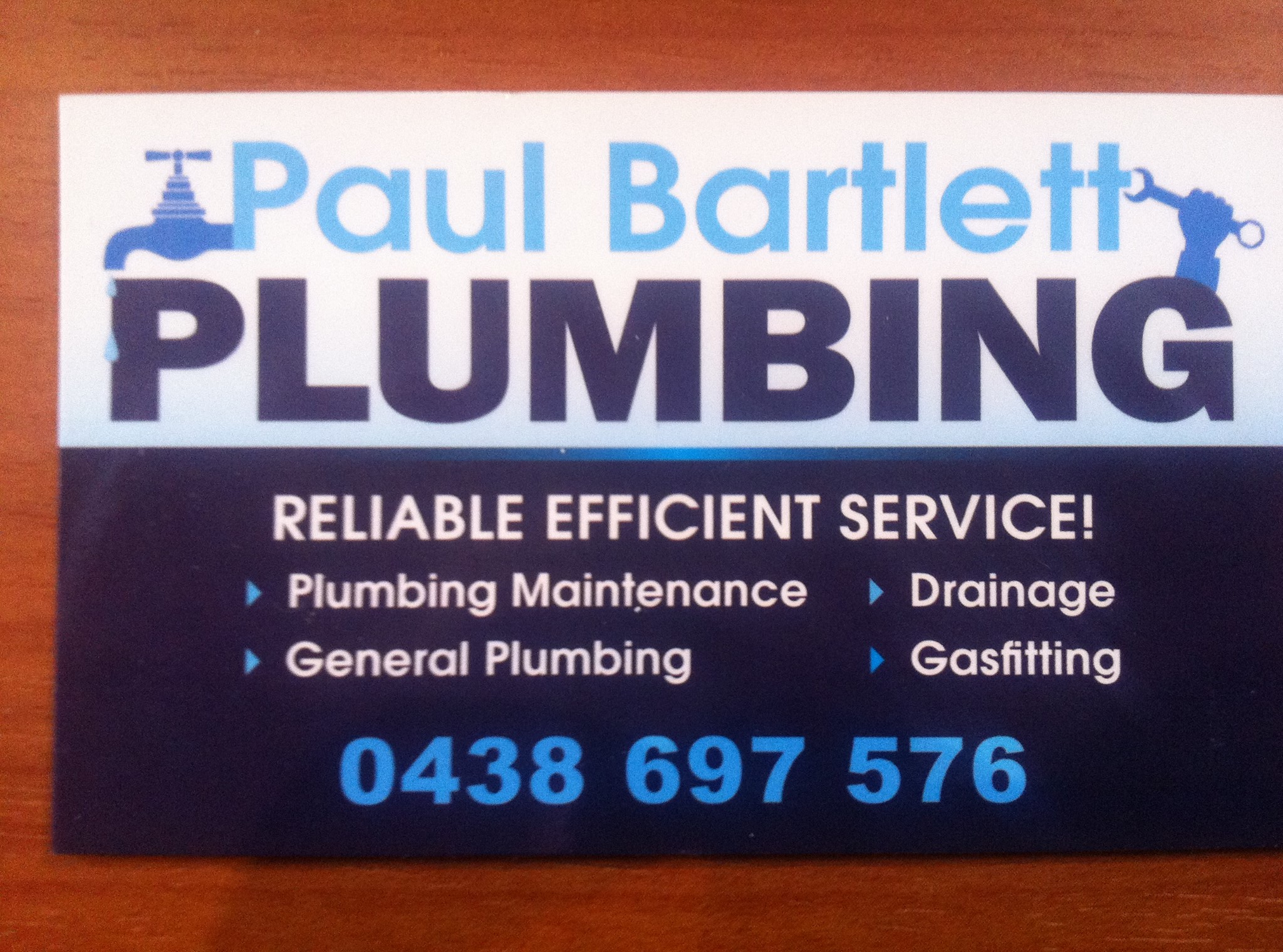 Paul Bartlett Plumbing | Wyong NSW