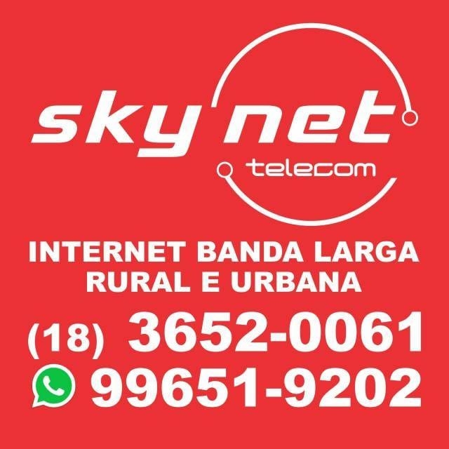 SkyNet Telecom - Internet Fibra Ótica Rural e Urbana | Penápolis SP