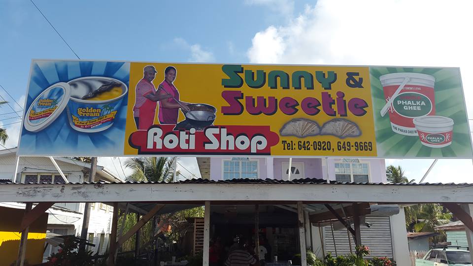 Sunny & Sweetie roti shop | Georgetown