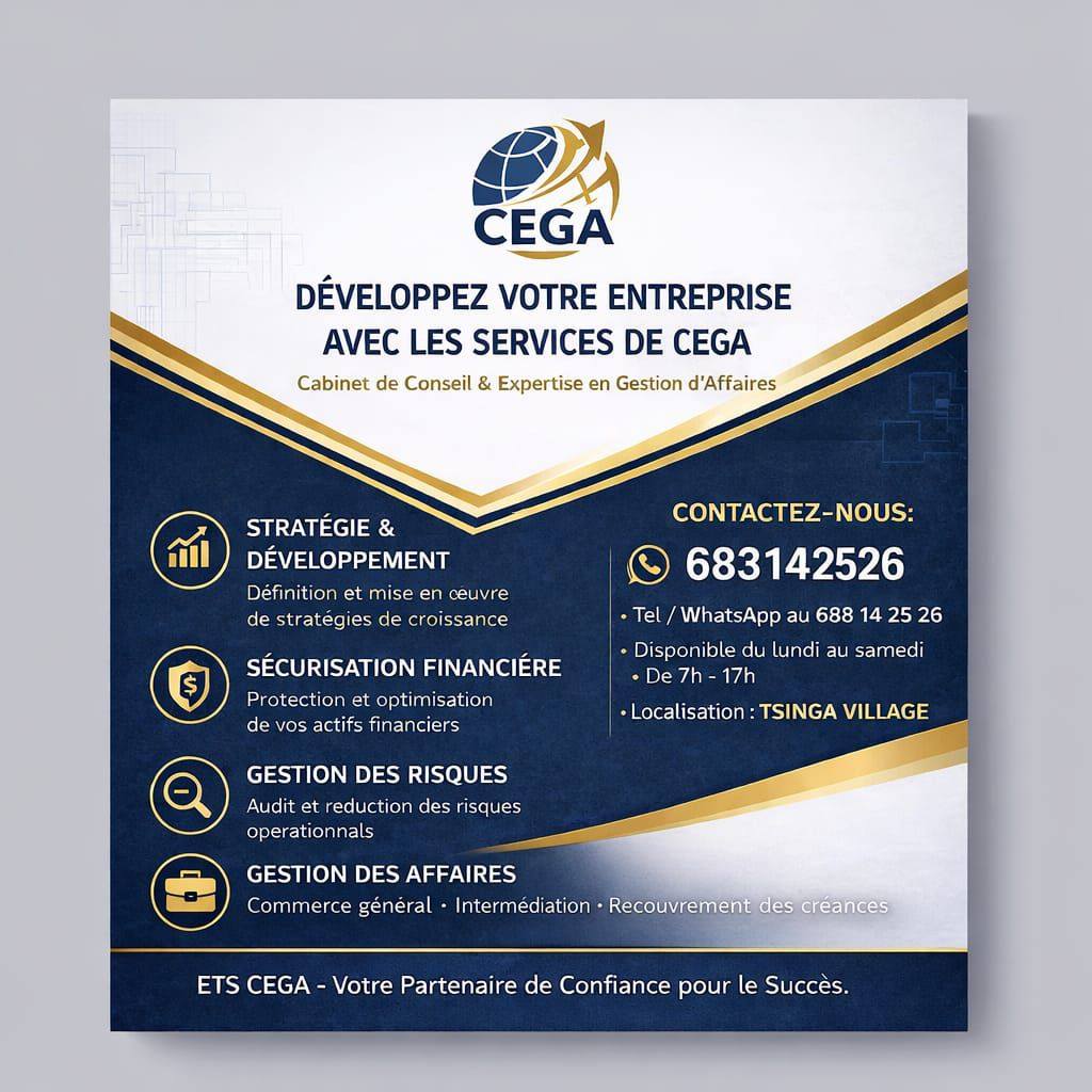 Ets CEGA conseil | Yaoundé