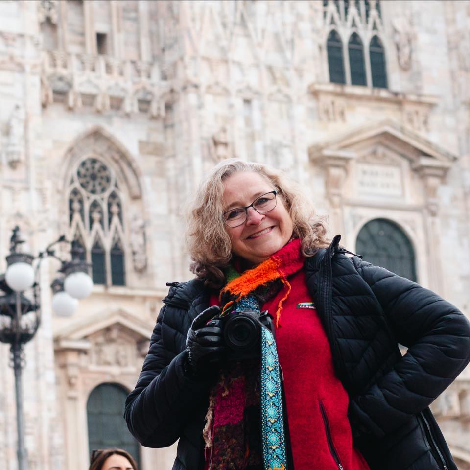 Vicki Graham, with a Camera