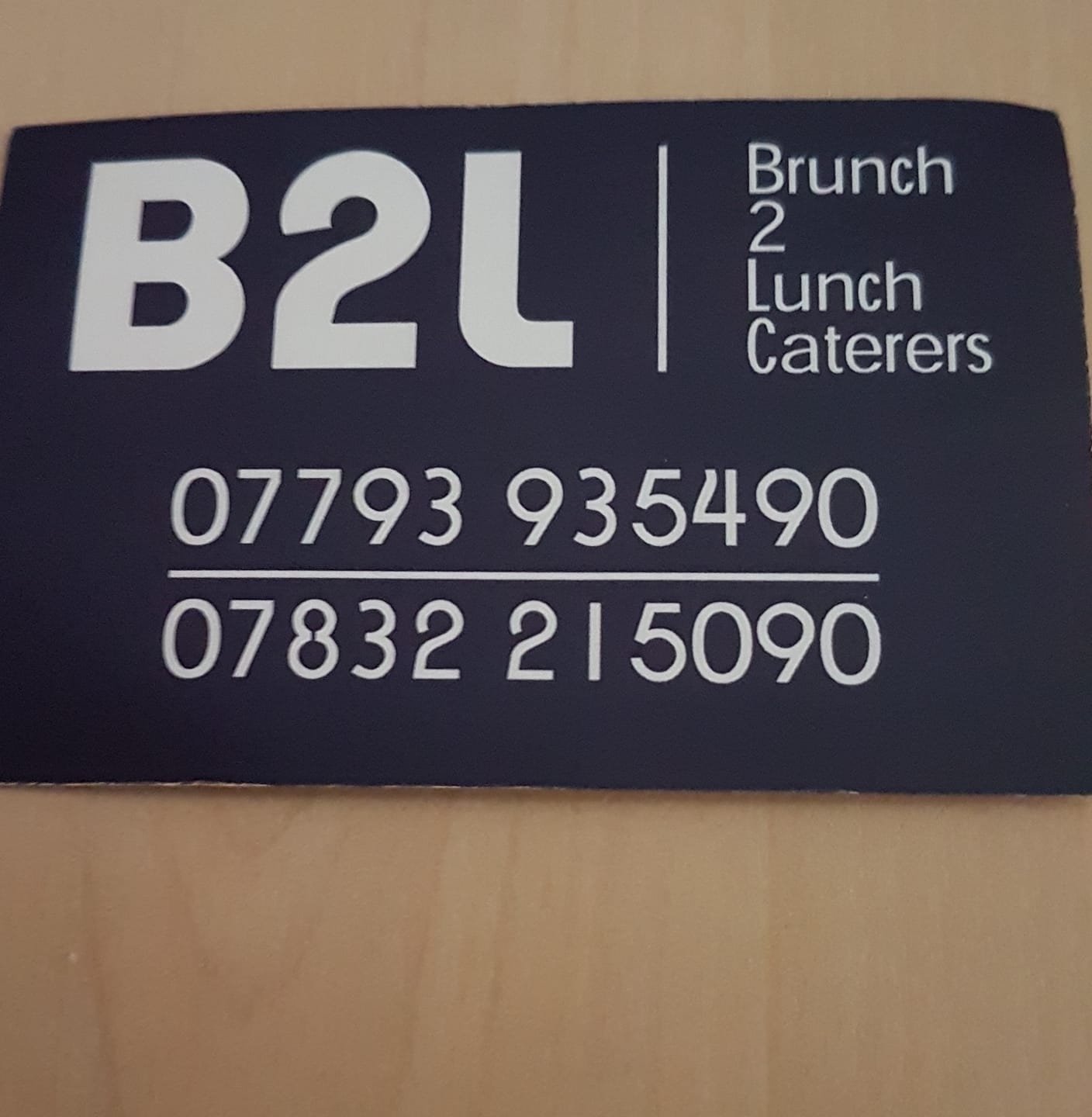 B2L Caterers
