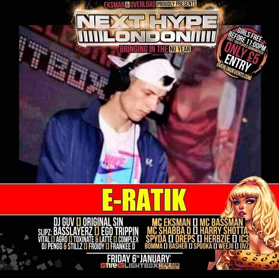 DJ E-Ratik | Gillingham