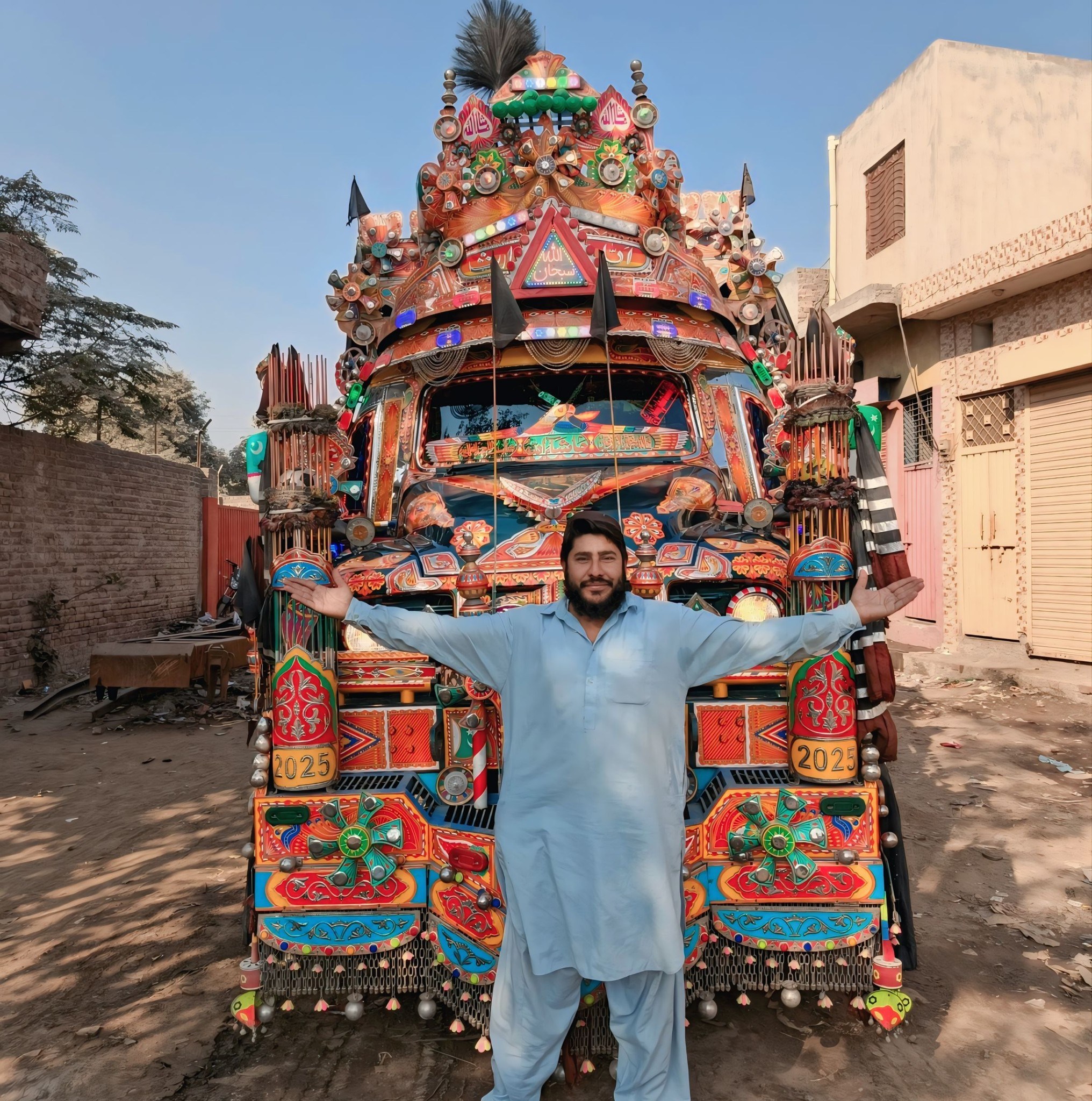 Pakistani truck driver | Umar Farooq