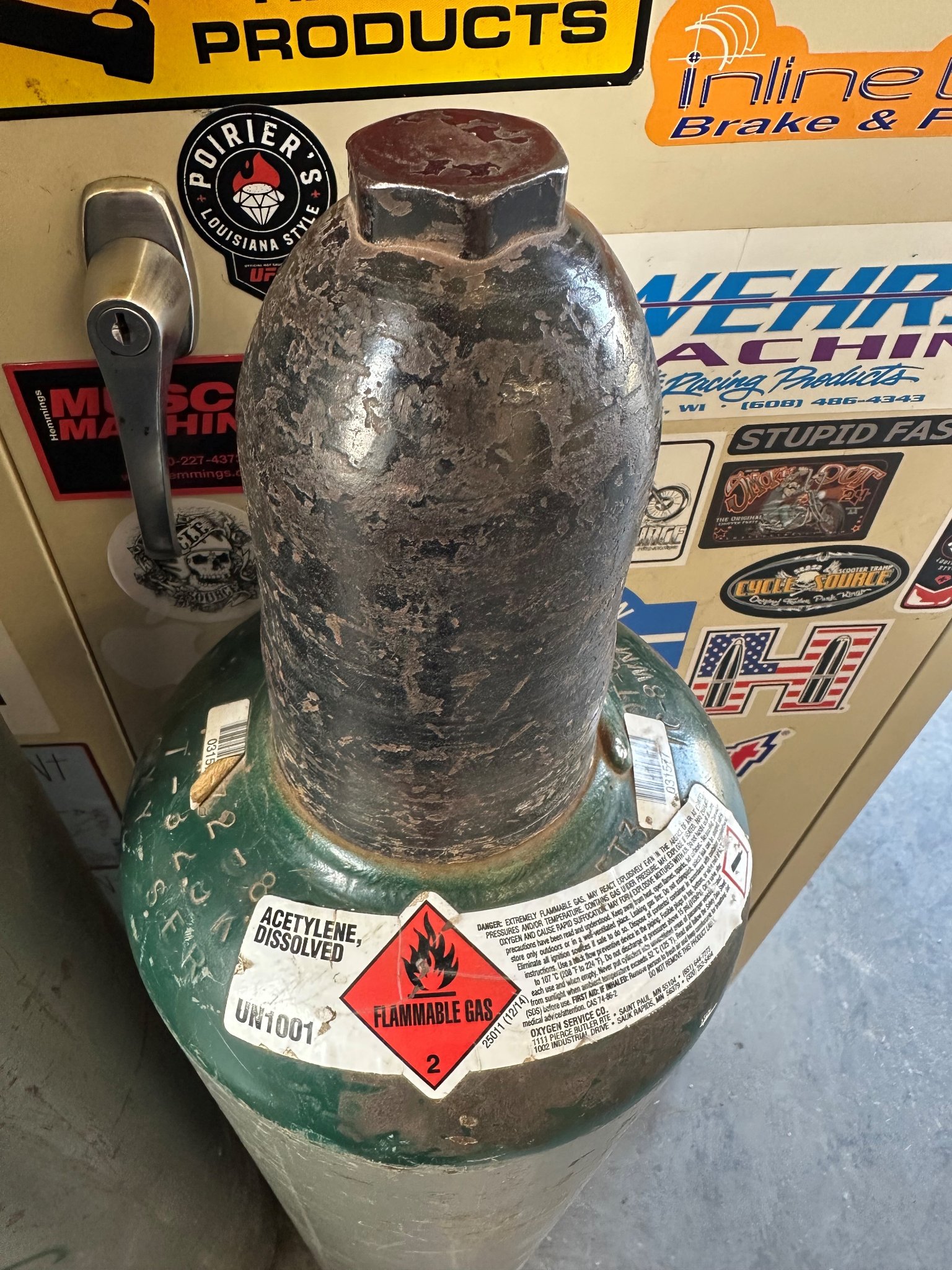 Acetylene and Oxygen Tanks for Sale or Trade