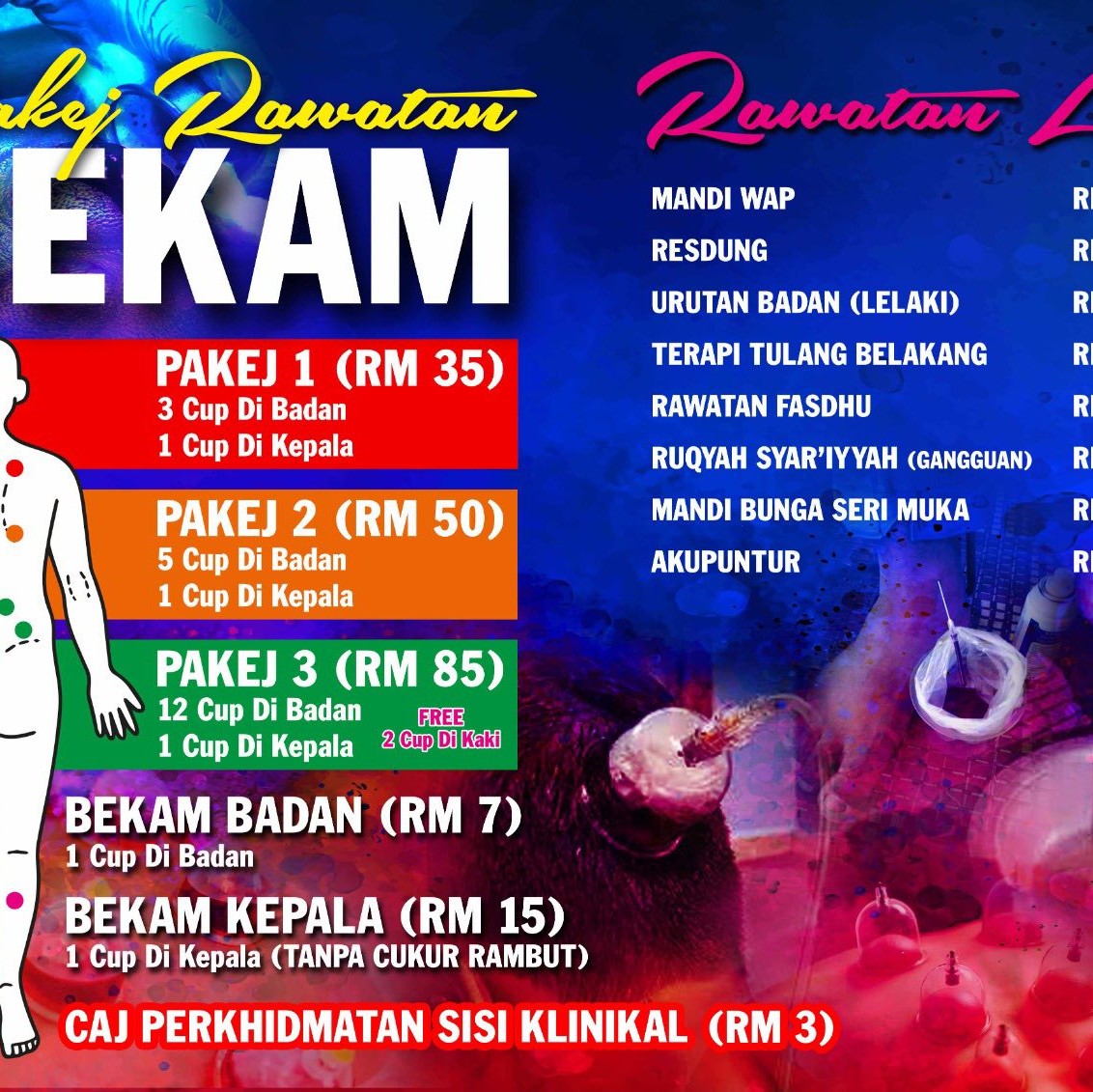 Rawatan Bekam Almunawarah | Alor Setar