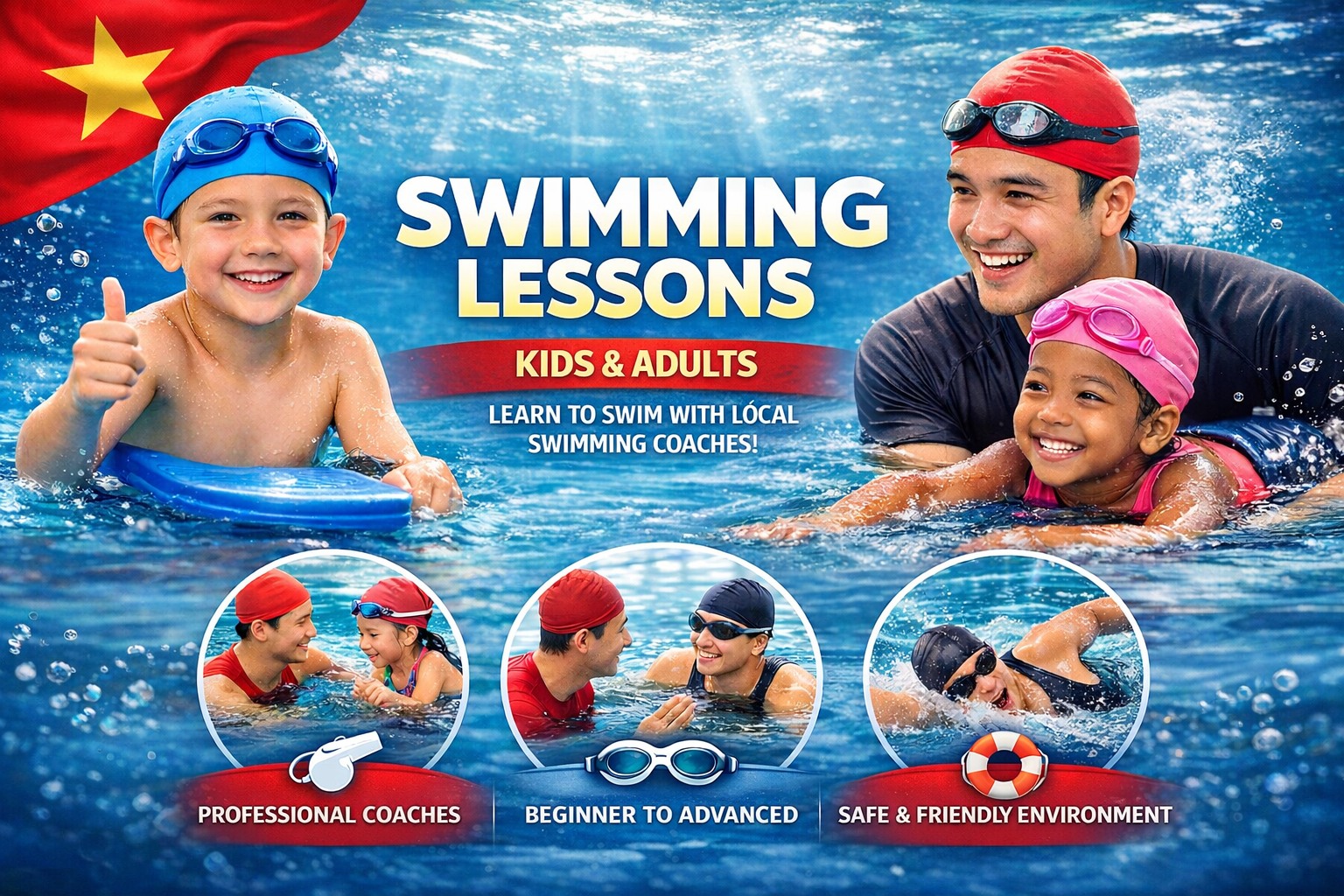 🏊‍♂️ Dive into Excellence with Saigon Swimming Lessons 🏊‍♀️ Unlock the ...