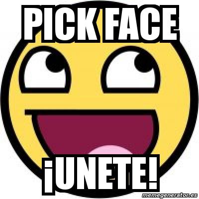 Pick face (pagina oficial)