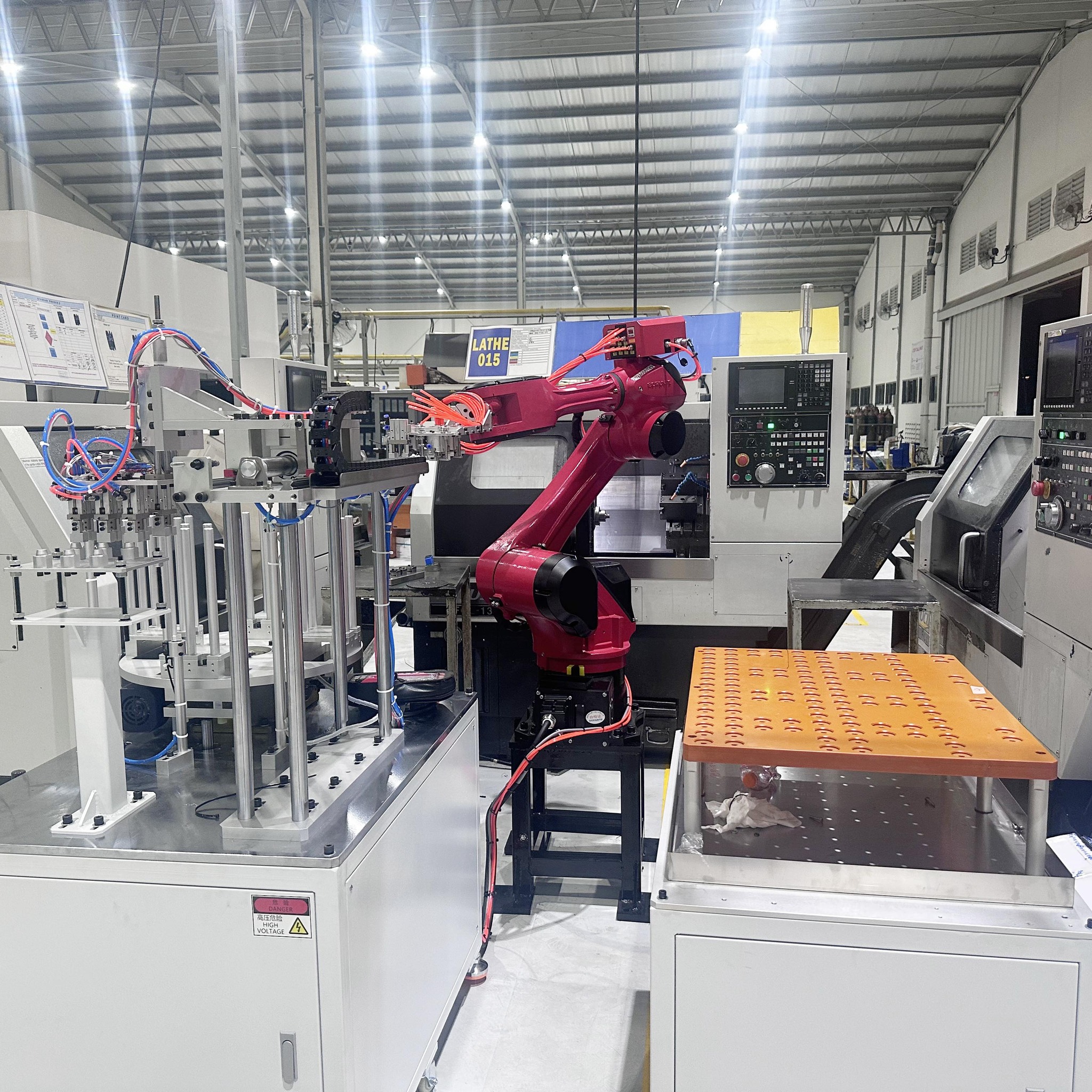 2 robots. 4 CNC machines. 24/7 production. Reliable automation is about ...