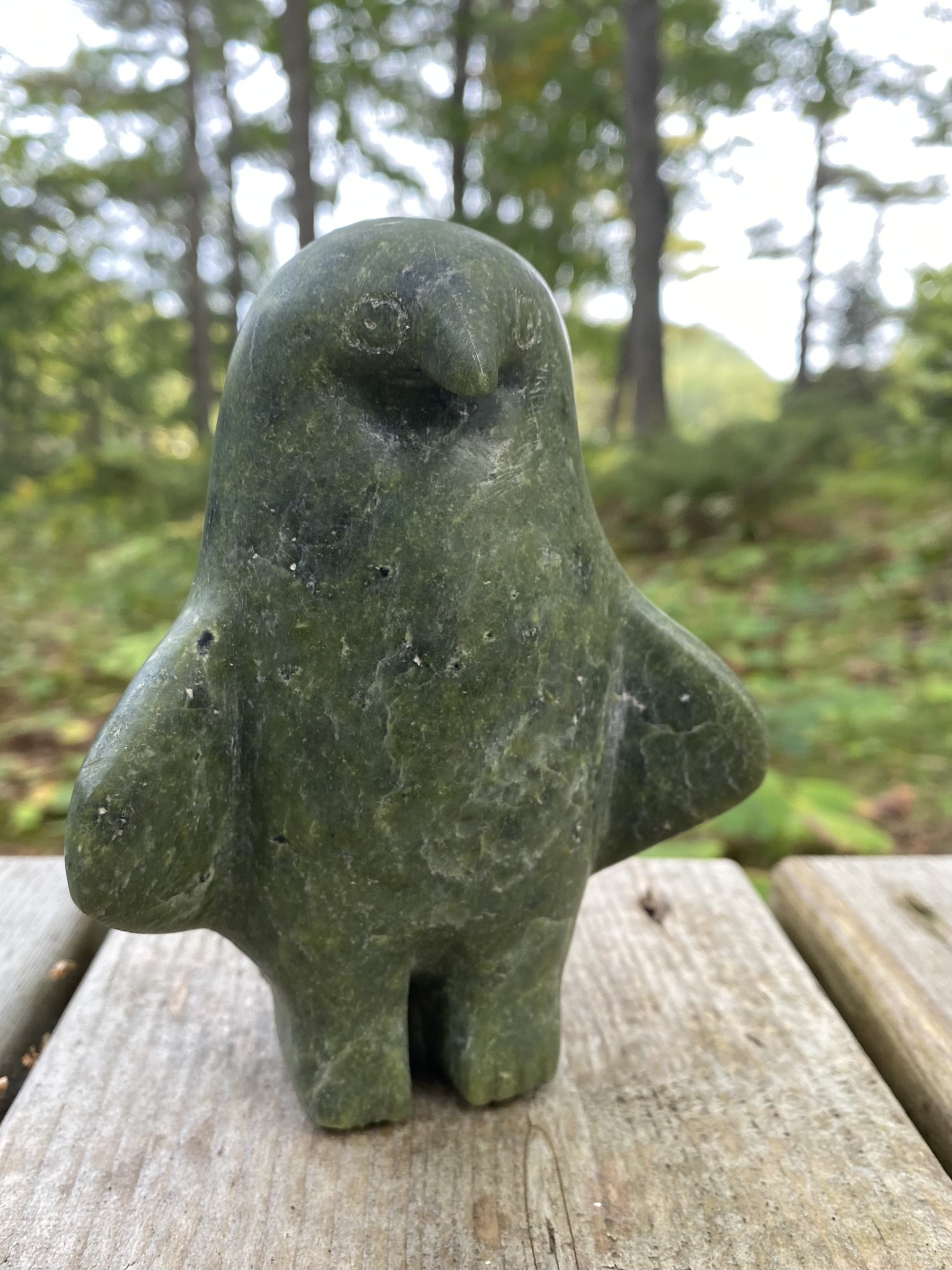 Inuit Art Enthusiasts | Here’s a very old little toggling harpoon point ...