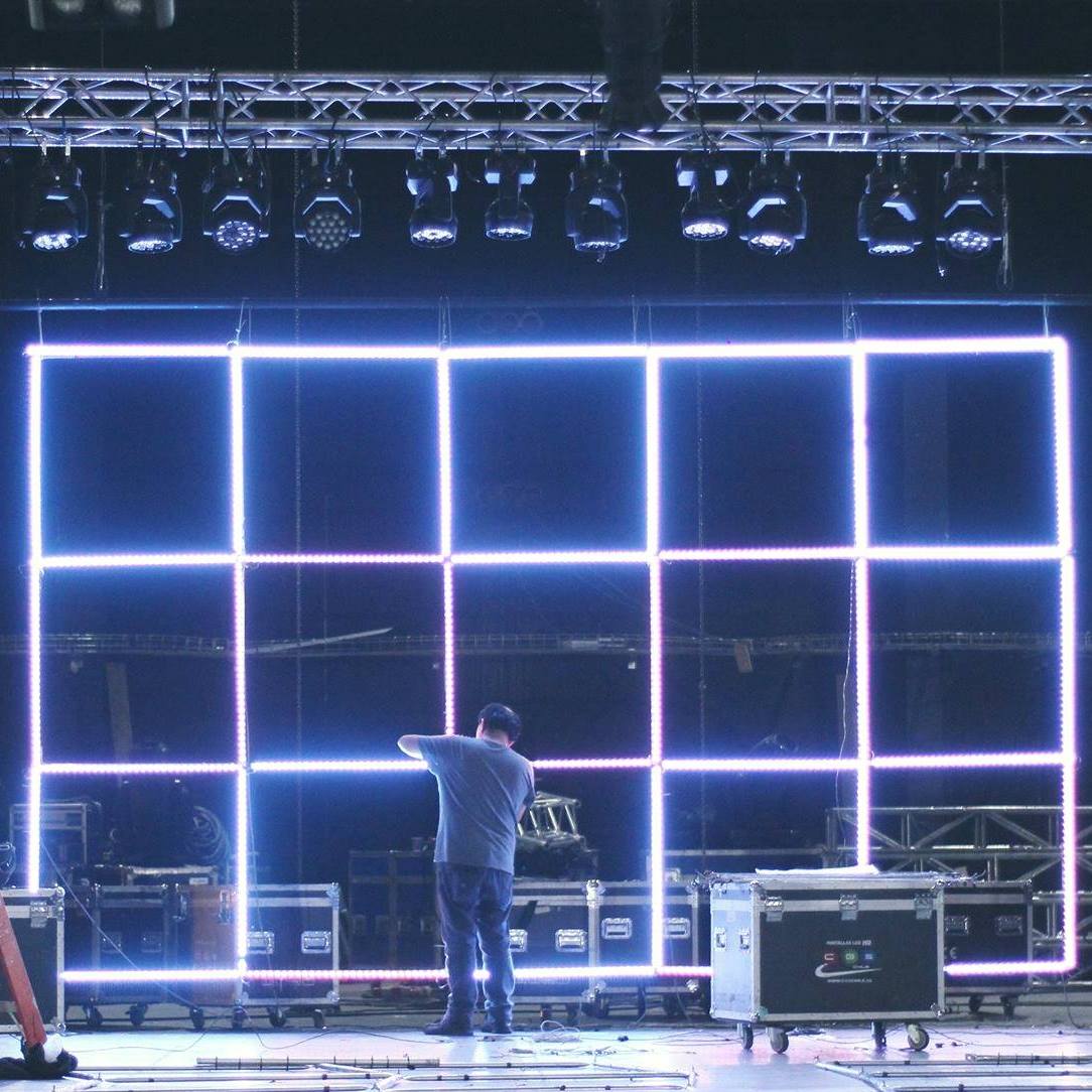 SKL Equipos Led Mapping Structures | Valparaíso