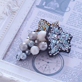 Mint Blue オートクチュール 刺繍・アリワーク、リュネビル刺繍教室