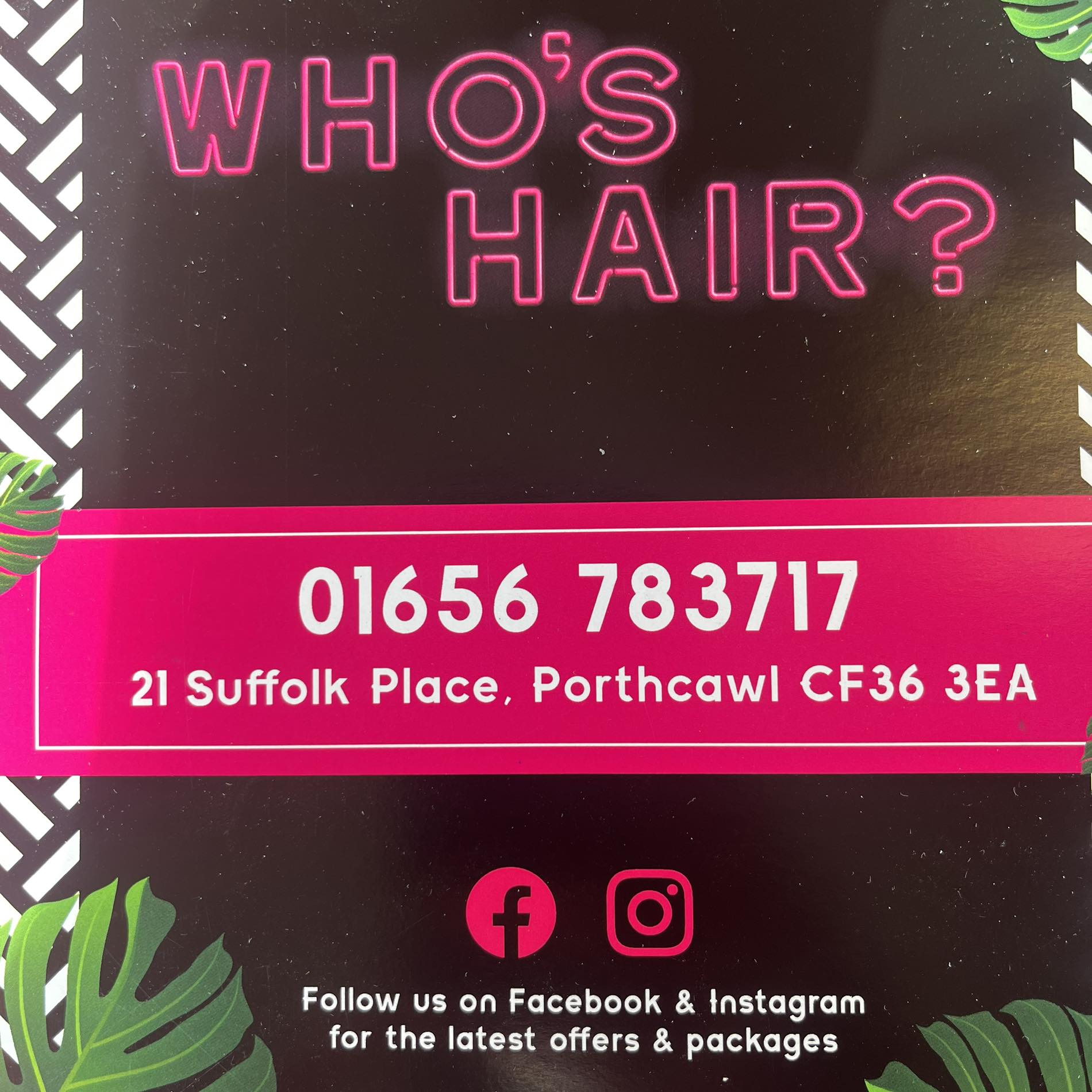 Announcement! From 1st April we... - Knock knock who’s hair? | Facebook