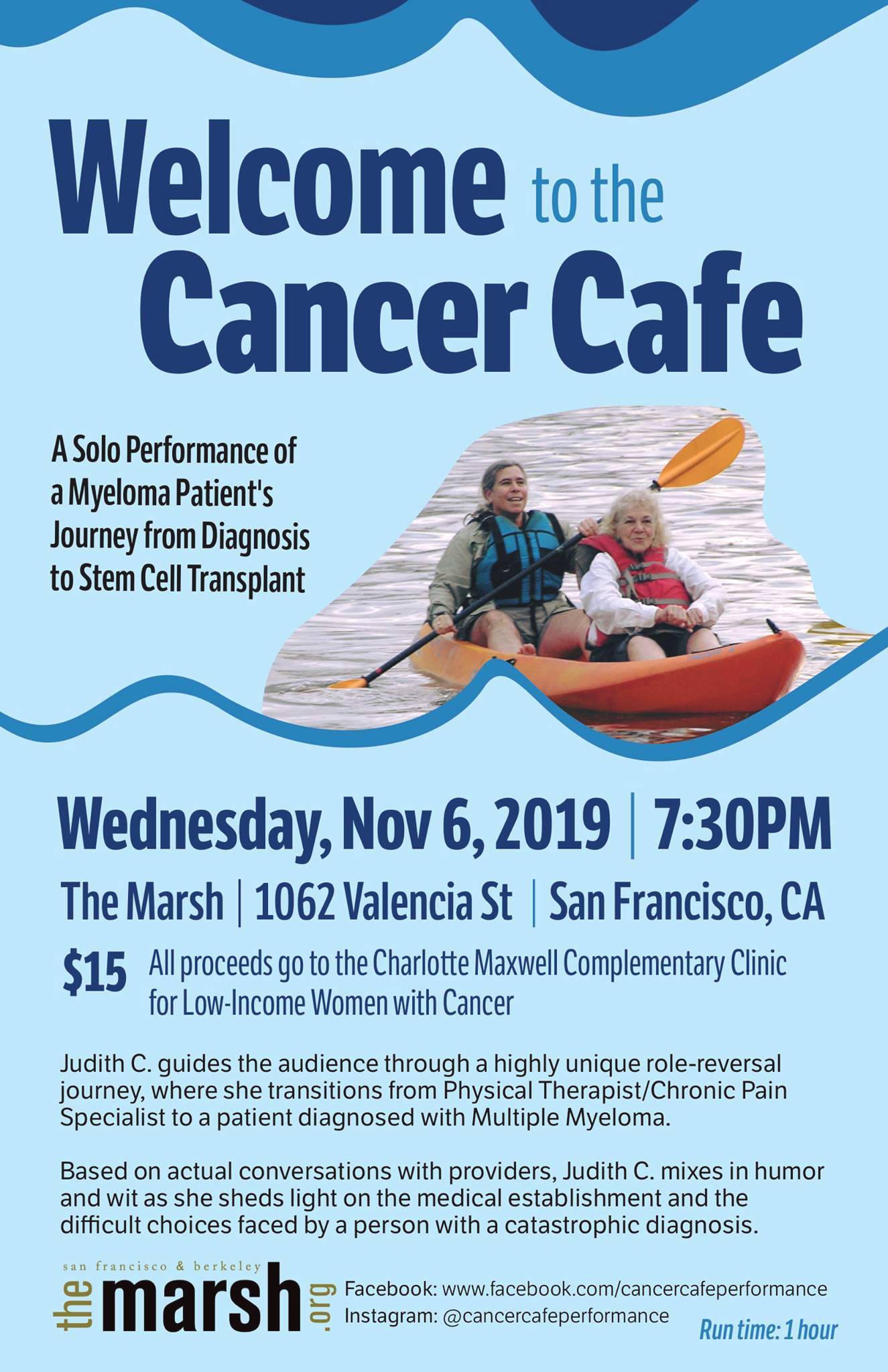 Cancer Cafe Performance