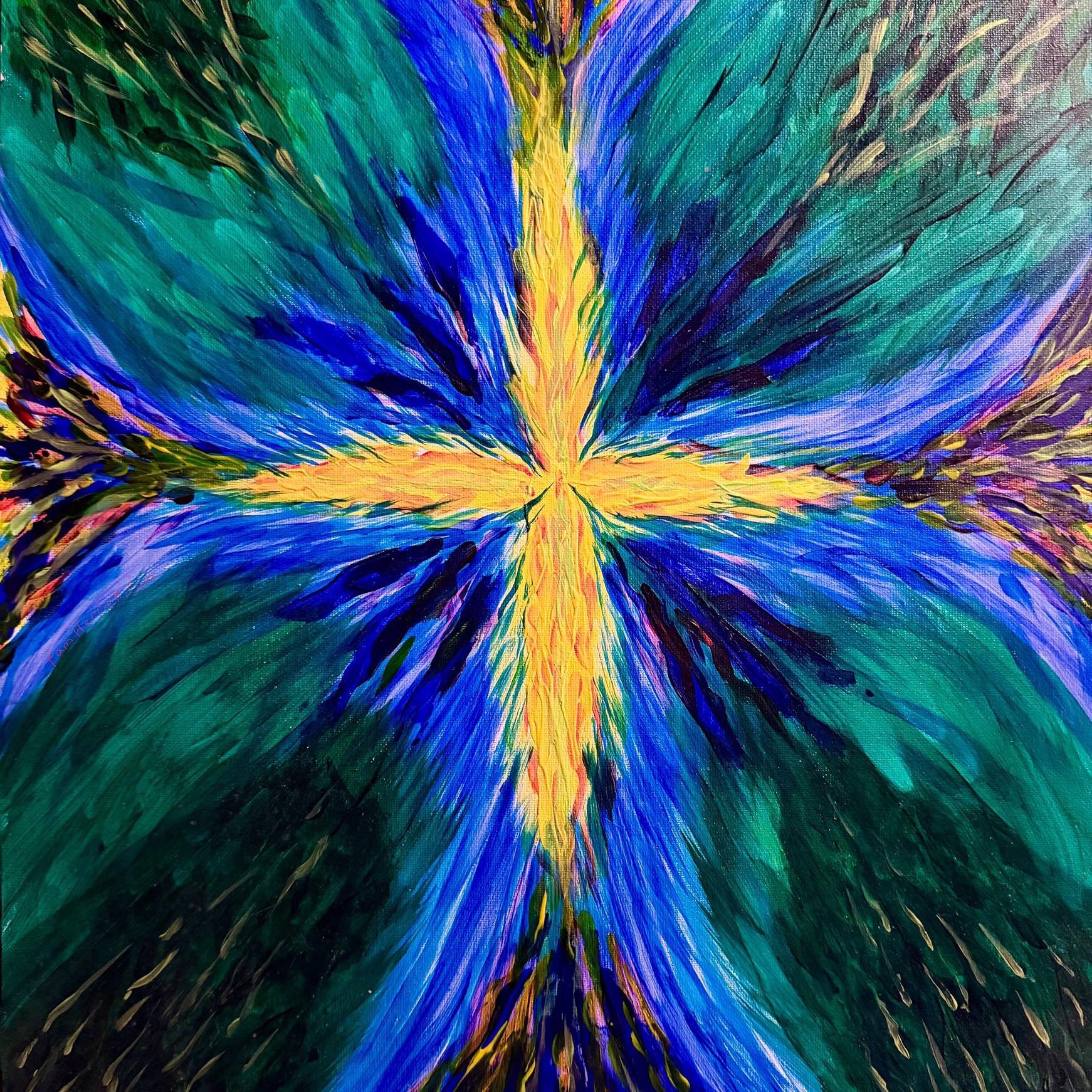 He’s Listening 💙 - Just For You Prophetic Art | Facebook