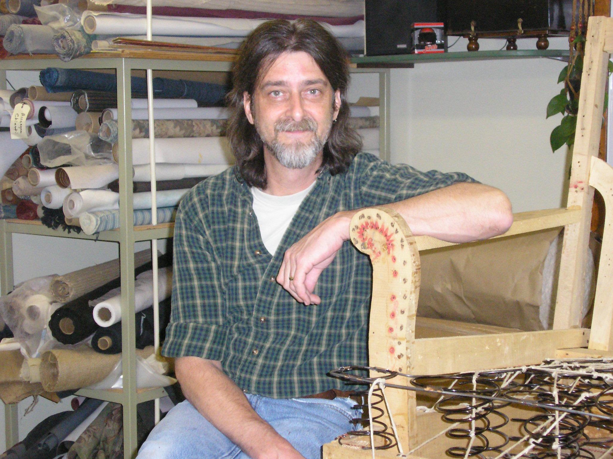 Unbelievable gold thread as fine... - Buckminster Upholstery | Facebook