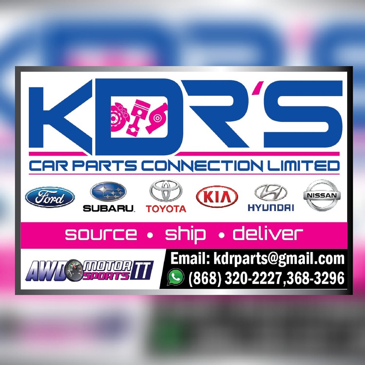 KDR's Car Parts | Chaguanas