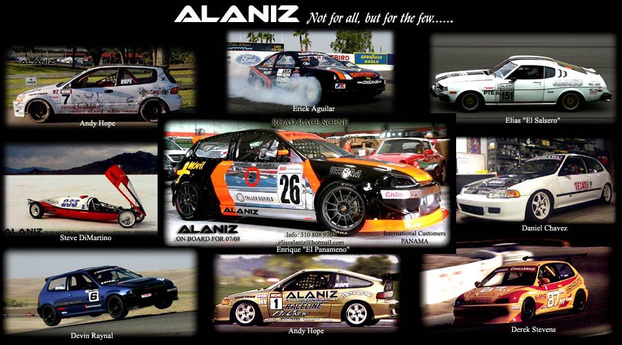 ALANIZ Racing Heads | Los Angeles CA