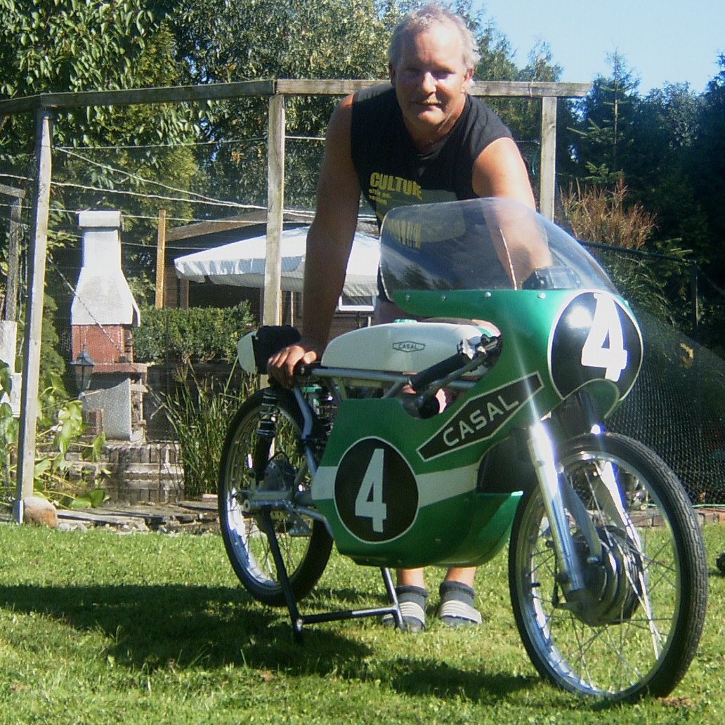 Dirk/ Classic 50cc. Casal racer 1970