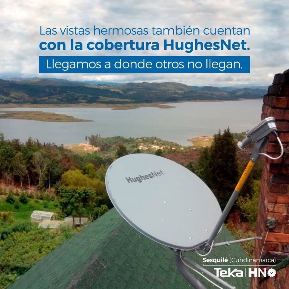 Huguesnet Internet Satelital Colombia